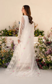 Asifa & Nabeel Azalia Embroidered Lawn Unstitched 3Pc Suit AZL25-03 Dove