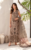 Asifa & Nabeel Azalia Embroidered Lawn Unstitched 3Pc Suit AZL25-04 Dahlia