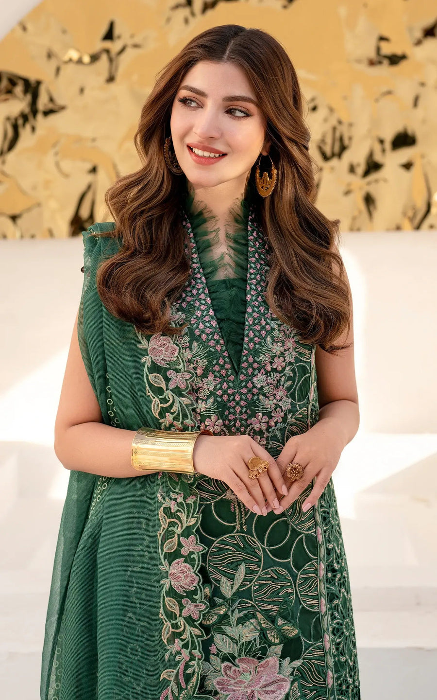 Asifa & Nabeel Azalia Embroidered Lawn Unstitched 3Pc Suit AZL25-06 Wild One