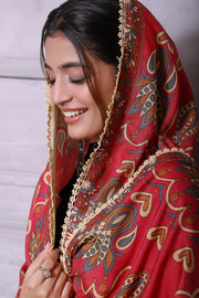Feathers Digital Printed Khaddar Unstitched 3Pc Suit AZTIC LEAD-FT180