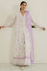 Ayzel Amore Embroidered Unstitched Lawn 3Pc Suit - AZURE