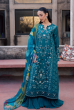 Zarposh Celia Embroidered Luxury Lawn Unstitched 3Pc Suit - AZUREA