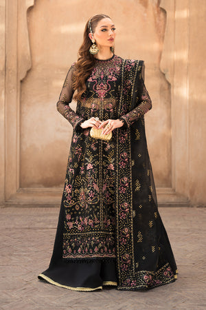 Pehli Nazar by Ayzel Embroidered Organza Unstitched 3Pc Suit D-02 Nazneen