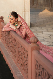 Pehli Nazar by Ayzel Embroidered Organza Unstitched 3Pc Suit D-06 Rukhsar