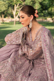 Pehli Nazar by Ayzel Embroidered Organza Unstitched 3Pc Suit D-07 Shehrazad