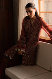 Solene by Ayzel Embroidered Organza Unstitched 3Pc Suit D-09 ADVA