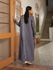 Virsa by Cinq Embroidered Karandi Unstitched 3Pc Suit - AABR