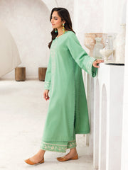 Faiza Faisal Aura Pret Embroidered Dobby Lawn 2Pc Suit - Aada