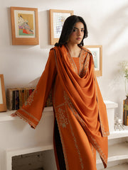 Virsa by Cinq Embroidered Karandi Unstitched 3Pc Suit - AATISH