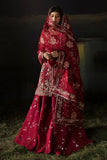 Hayat by Afrozeh Embroidered Organza Unstitched 3Pc Suit AFH-24-07 ABEER