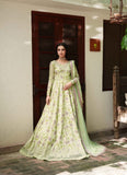 Neeshay Shagun Embroidered Raw Silk Unstitched 3Pc Suit - ABEER
