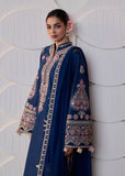 Hussain Rehar ZAN Unstitched Embroidered Lawn 3Pc Suit - Abi