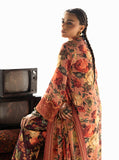 Zainab Chottani Embroidered Marina Twill Unstitched 3Pc Suit D-10 Abibi