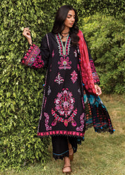 Siraa by Sadaf Fawad Khan Embroidered Lawn Unstitched 3Pc Suit - ADA (B)