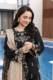 Rang Rasiya Florence Festive Embroidered Lawn Unstitched 3Pc Suit - AFSANEH