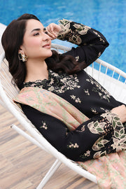 Rang Rasiya Florence Festive Embroidered Lawn Unstitched 3Pc Suit - AFSANEH