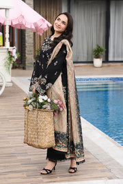 Rang Rasiya Florence Festive Embroidered Lawn Unstitched 3Pc Suit - AFSANEH