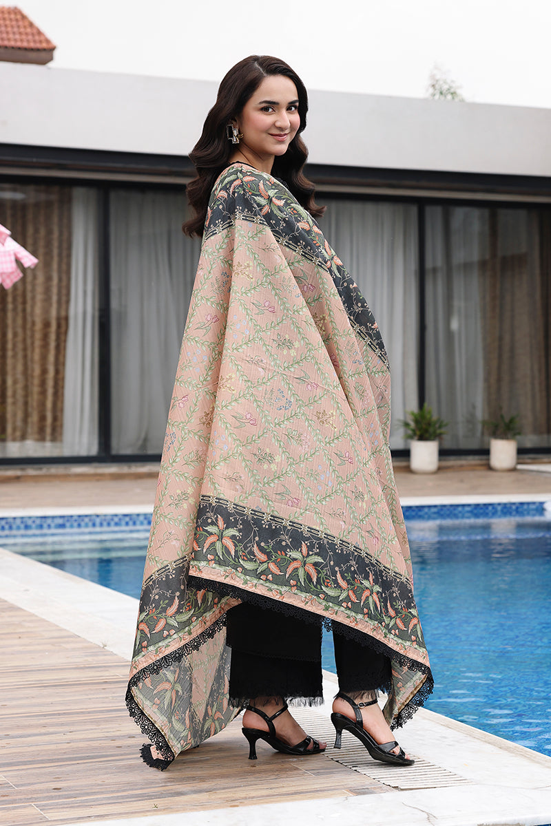 Rang Rasiya Florence Festive Embroidered Lawn Unstitched 3Pc Suit - AFSANEH
