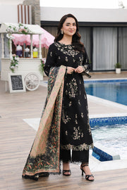 Rang Rasiya Florence Festive Embroidered Lawn Unstitched 3Pc Suit - AFSANEH