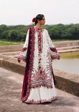 Hussain Rehar Embroidered Karandi Unstitched 3Pc Suit - Afsaneh