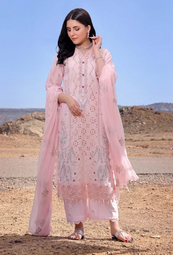 Afsoon by Humdum Embroidered Lawn Unstitched 3Pc Suit D-02