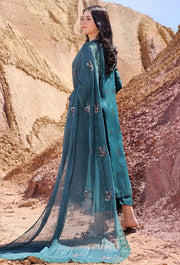 Afsoon by Humdum Embroidered Lawn Unstitched 3Pc Suit D-03