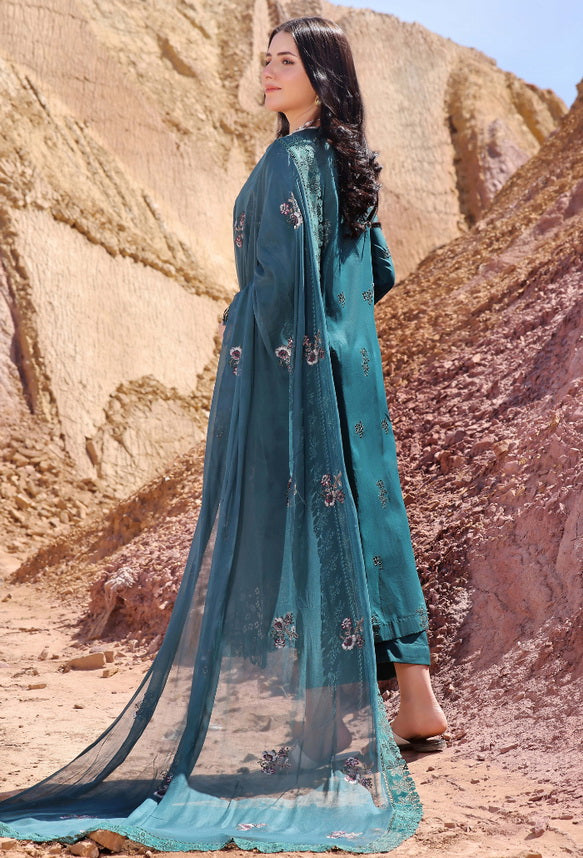 Afsoon by Humdum Embroidered Lawn Unstitched 3Pc Suit D-03