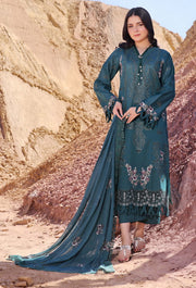 Afsoon by Humdum Embroidered Lawn Unstitched 3Pc Suit D-03