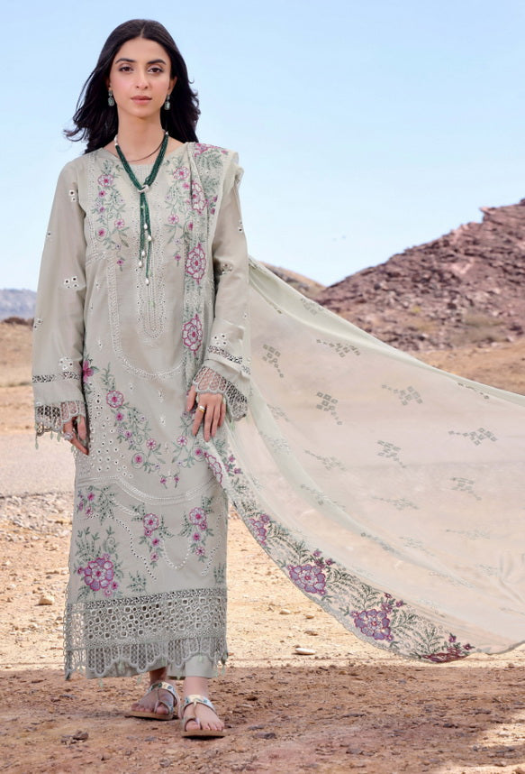 Afsoon by Humdum Embroidered Lawn Unstitched 3Pc Suit D-04