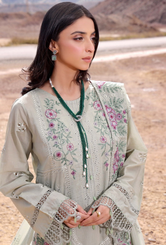 Afsoon by Humdum Embroidered Lawn Unstitched 3Pc Suit D-04