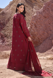 Afsoon by Humdum Embroidered Lawn Unstitched 3Pc Suit D-05