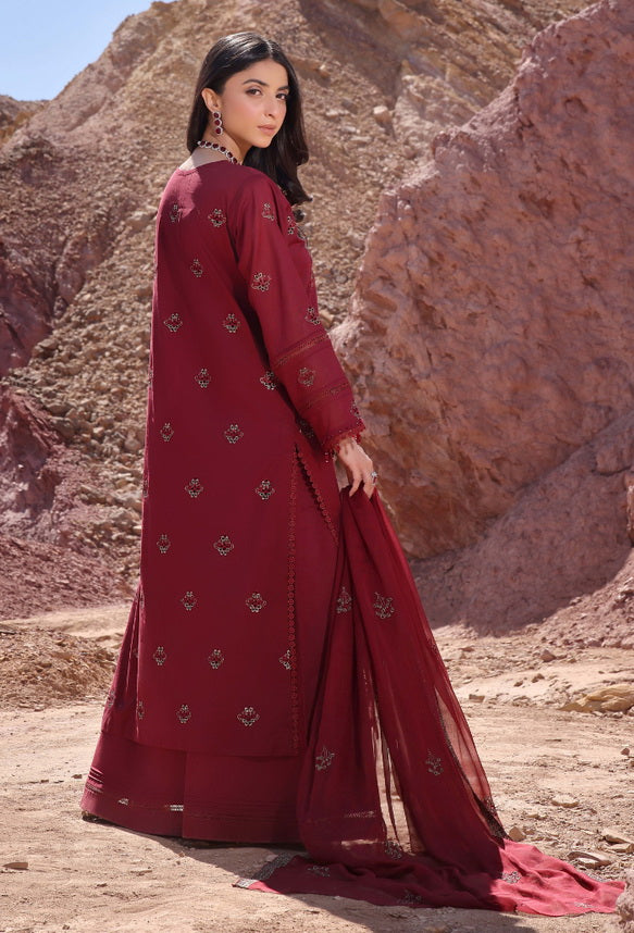 Afsoon by Humdum Embroidered Lawn Unstitched 3Pc Suit D-05