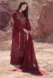 Afsoon by Humdum Embroidered Lawn Unstitched 3Pc Suit D-05