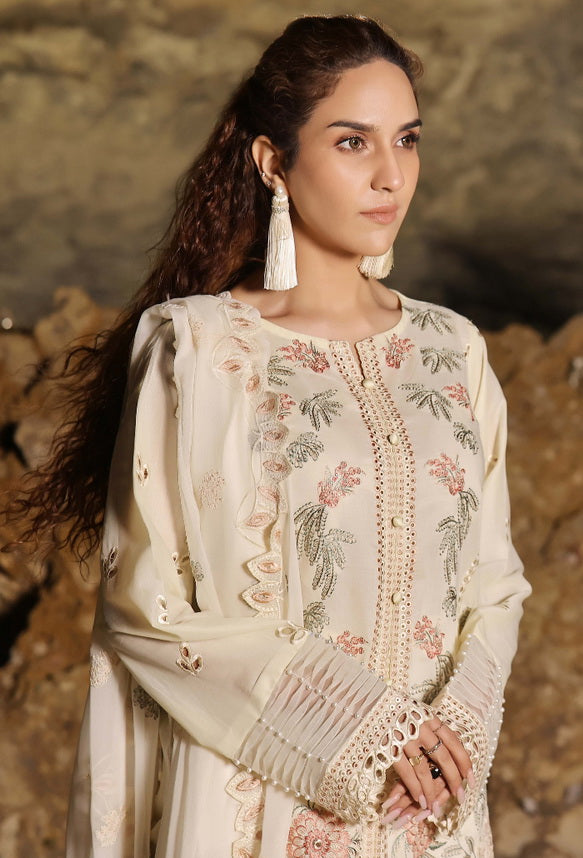 Afsoon by Humdum Embroidered Lawn Unstitched 3Pc Suit D-07