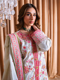 Faiza Faisal Rema Embroidered Raw Silk Unstitched 3Pc Suit - Aida