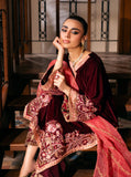 Zainab Chottani Embroidered Velvet Unstitched 3Pc Suit - Aima