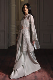 Emral Elyshia Embroidered Organza Unstitched 3Pc Suit D-07 Aira