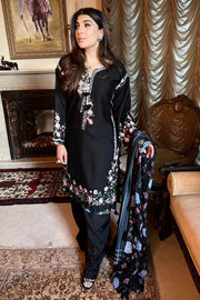 Afshan by Zoya & Fatima Embroidered Cotton Net 3Pc Suit - Aisha