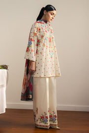 Coco by Zara Shahjahan Prints Unstitched Lawn 3Pc Suit D-06A Aki