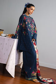 Coco by Zara Shahjahan Prints Unstitched Lawn 3Pc Suit D-06B Aki