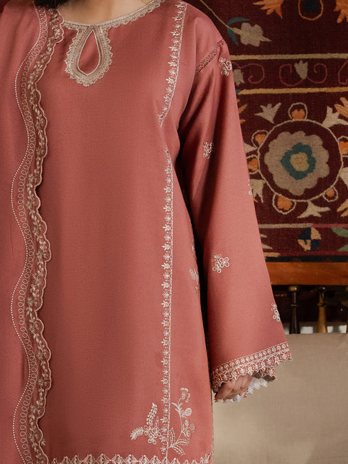 Virsa by Cinq Embroidered Karandi Unstitched 3Pc Suit - AKS