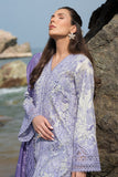 Afrozeh Summer Together Embroidered Lawn Unstitched 3Pc Suit - Wisteria