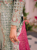Faiza Faisal Heeriye Embroidered Net Unstitched 3Pc Suit - Alaya