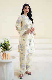 Daffodils by Seran Printed Lawn Unstitched 2Pc Suit D-12 Albie