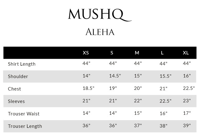Mushq Sunehri Ramsha Edit Zari Silk Stitched 3Pc Suit - Aleha