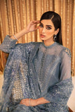 Alizeh Mehfil-e-Uroos Festive Chiffon Unstitched 3Pc Suit D-03 Aabgeena