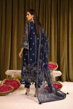 Alizeh Mehfil-e-Uroos Festive Chiffon Unstitched 3Pc Suit D-08 Daim