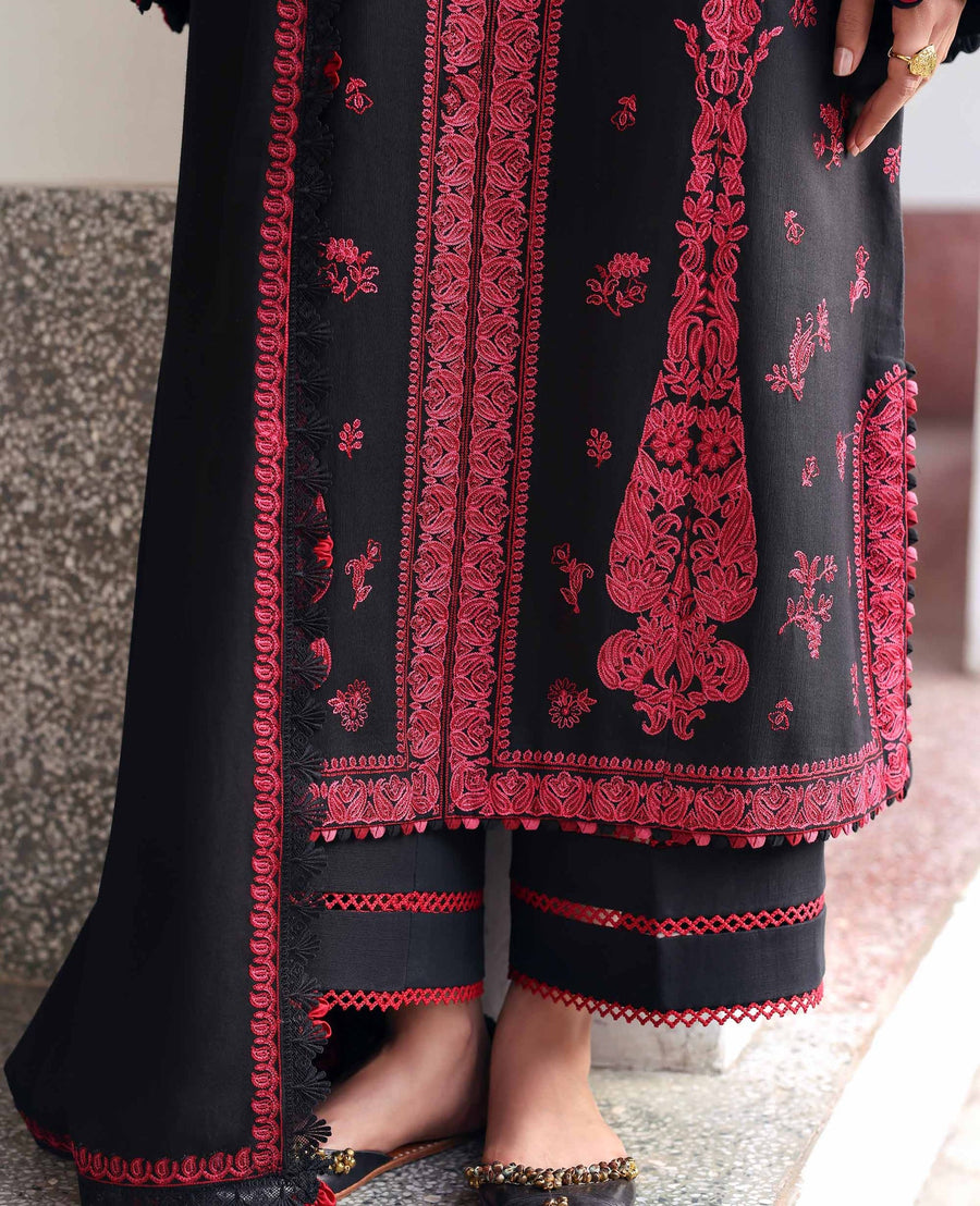 Republic Womenswear Amaris Unstitched Khaddar 3Pc Suit D-05 Almira