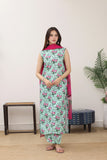 Feathers Premium Printed Lawn Unstitched 3Pc Suit Alpine Aristocracy-FT777