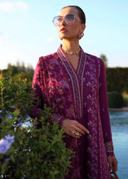 Kanwal Malik Zaina Embroidered Lawn Unstitched 3Pc Suit - ALVINA
